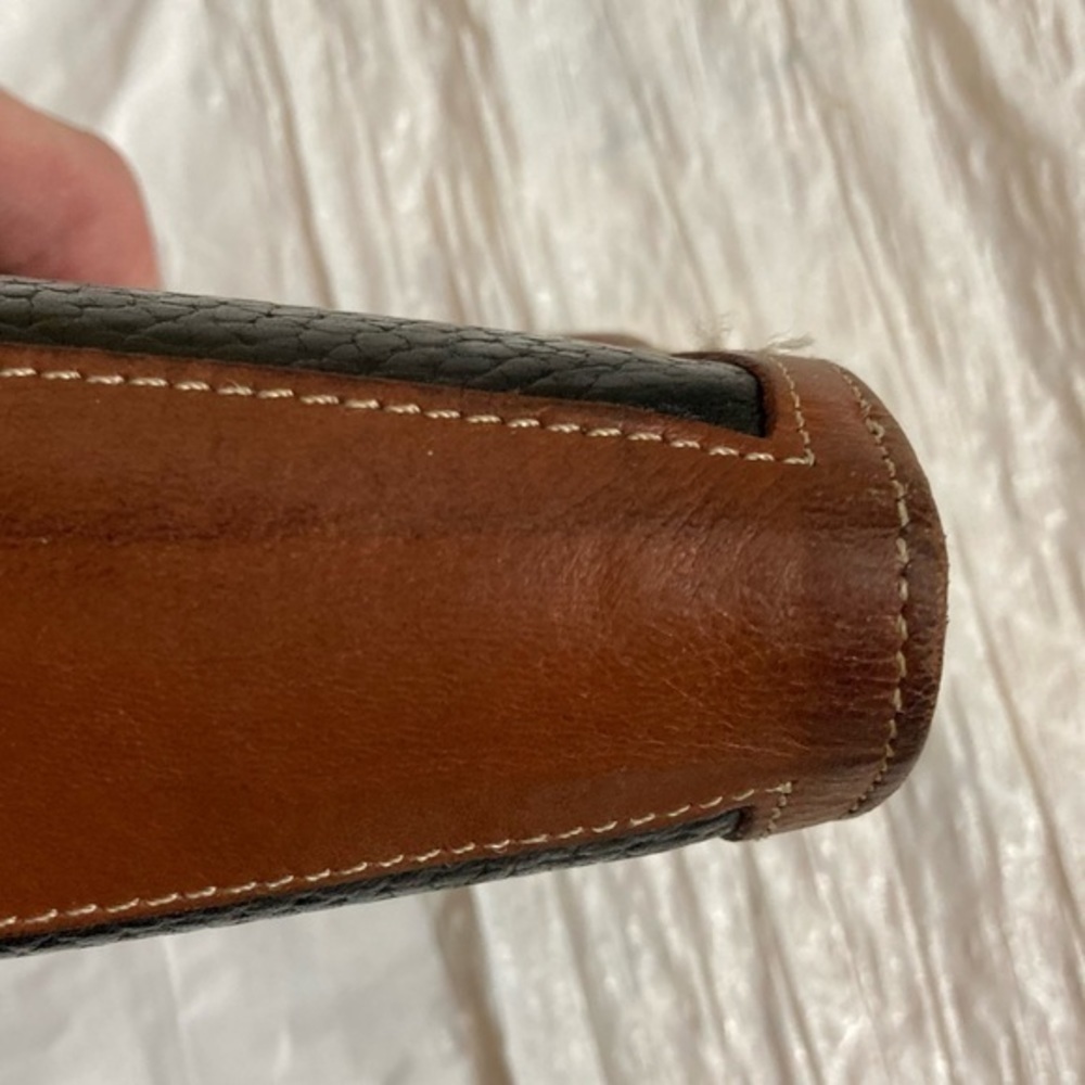 Coach vintage black and brown leather Sheridan wallet rare - Picture 4 of 14